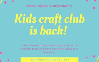 Kids Craft Club Is Back!