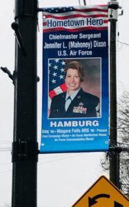 Photo of sign featuring Jennifer in Hamburg NY