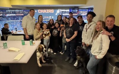 A night out with Veterans and our Buffalo Bandits